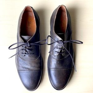 Frye Paul Bal Oxford Walnut Brown Size 8